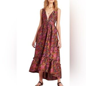 Hutch Floral Pink Maxi Dress